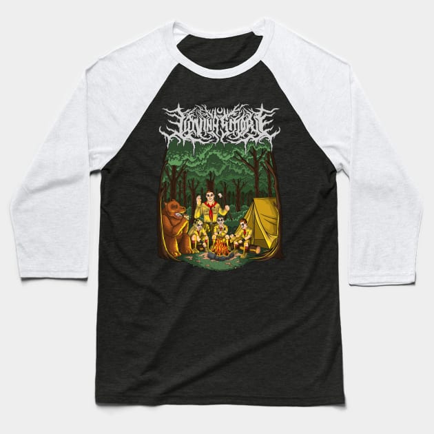 Lovin a Smore Baseball T-Shirt by Metal Dad Merch